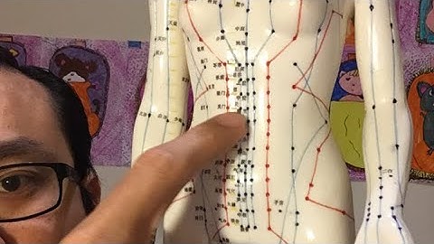 Dr Tan Balance Acupuncture magical 8 + 1 to treat lower back pain and stomach pain and bloating