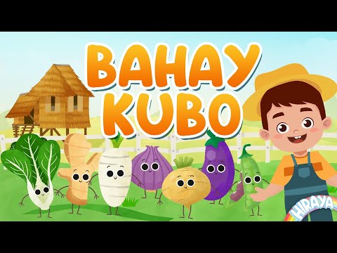 BAHAY KUBO (2020) WITH LYRICS | Animated Filipino Folk Song | Hiraya TV
