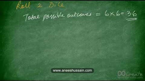 Probability 08 - The Tossing of Dice