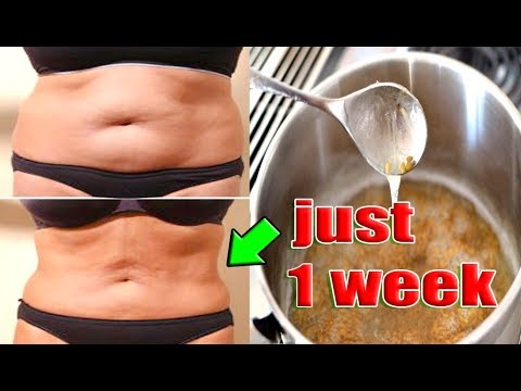 In Just 1 week Remove Stomach Fat Permanently Lose Weight & Burn Belly Fat in 1 week Turn 39 Belly T