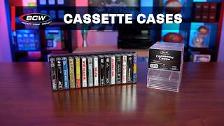 BCW Cassette Cases