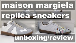 Maison Margiela Replica Sneakers Review (Paint Splatter vs. Plain)