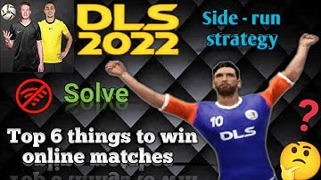 Top 6 Things That You Must Know Before Playing Online matches in DLS 22 game 🎮🔥