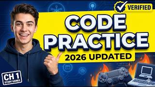 FREE Code Practice Ch 1 Study Games 2026 💻🔥 Learn Programming the Smart Way!