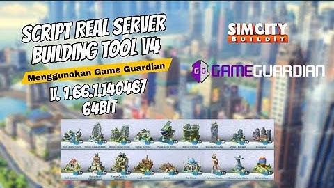 Cheat Real Server SimCity BuildIt V.1.66.1 ‼️ Unlock Hidden Building + Fast Building