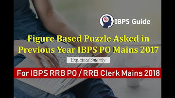 Figure Based Puzzle Asked in  Previous Year IBPS PO Mains 2017