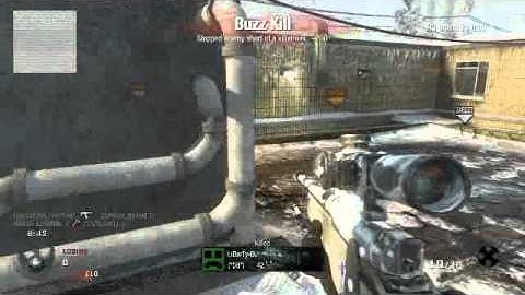 Black Ops : 1 in 1million cross map tomahawk
