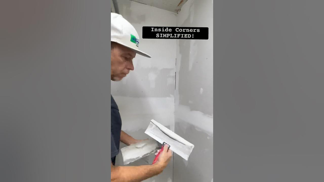 Inside Drywall Corners Simplified For Beginners And DIY’ers! YouTube