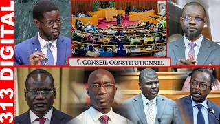Diomaye Attaque Les Réseaux Sociaux- Le Conseil Constitutionnel Bloque Les Députés-Le Projet De Loi