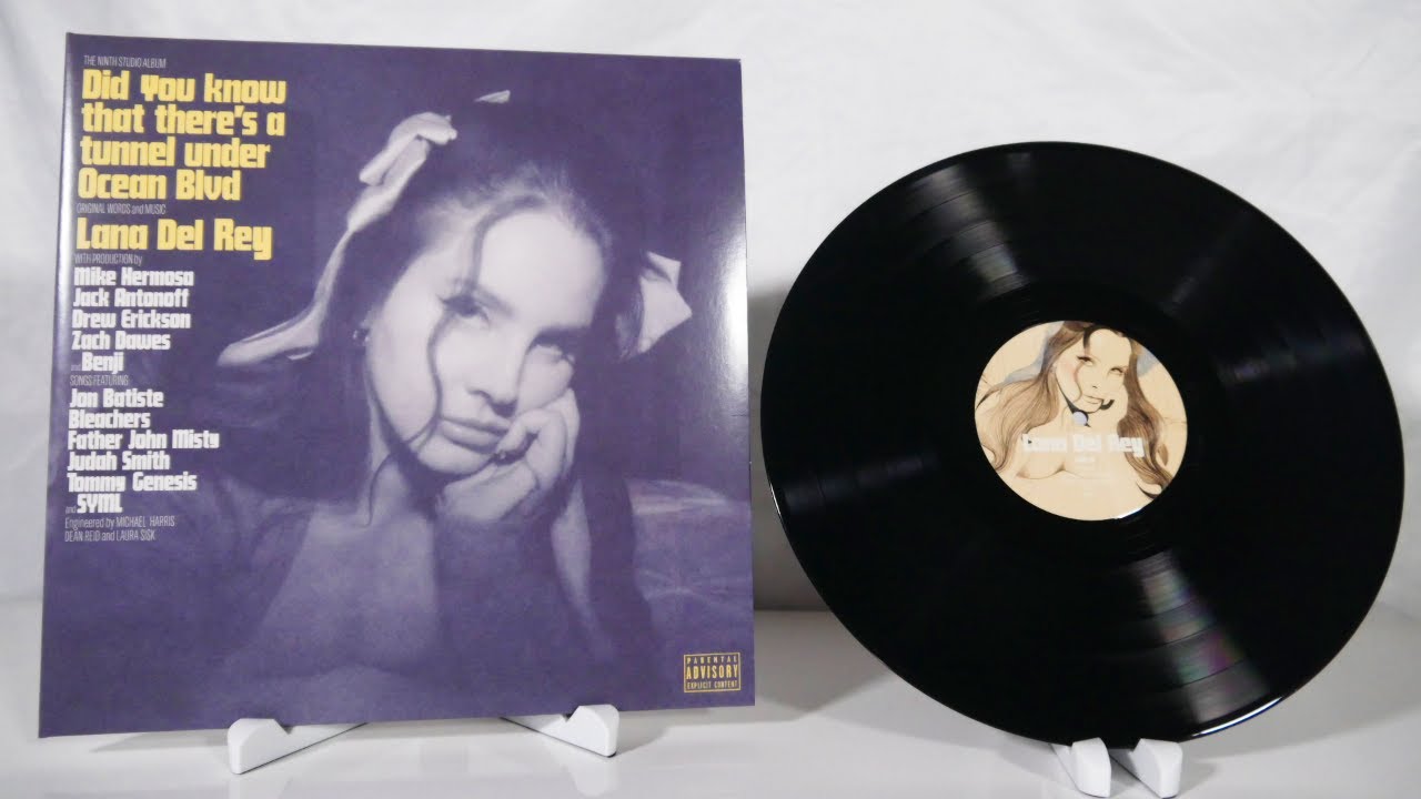 LANA DEL REY Did You Know That There's A Tunnel Vinyl Alternative Cover In  Hand