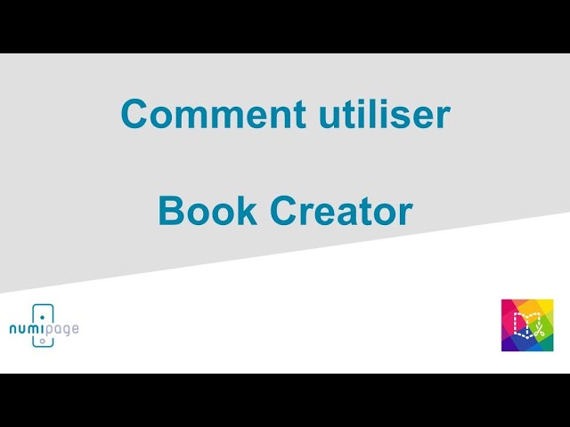 Créer un ebook en ligne avec Book Creator 