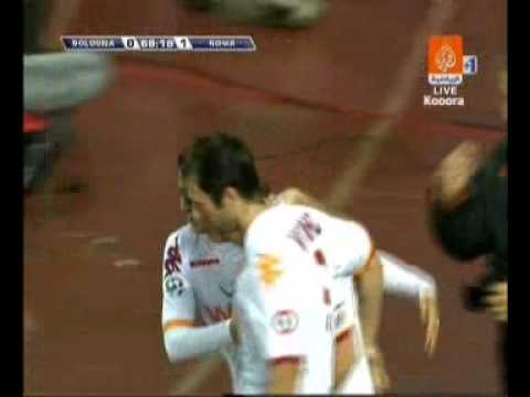 AS Roma vs Bologna - Totti great goal