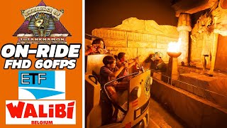 Challenge of Tutankhamon at Walibi Belgium | POV OnRide - Full HD 2023 | ETF Trackless Dark Ride