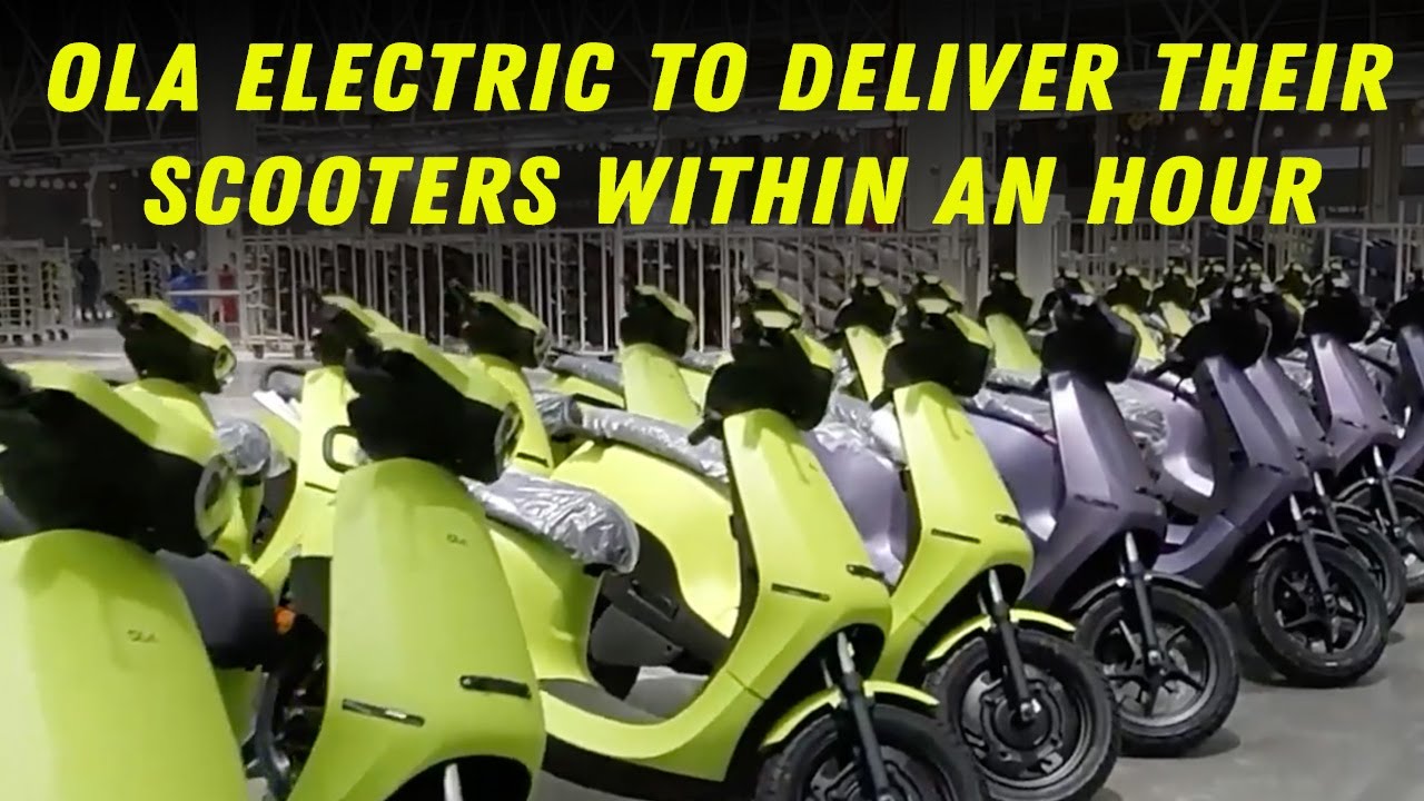 Ola Electric Delivery: Get Your Scooter in Just One Hour | Promeet Ghosh