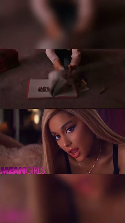 Ariana Grande thank u next music video to movie scene comparison