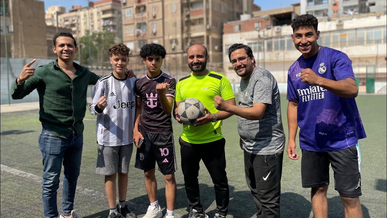 تحدى ماتش كورة كامل بين فريق سيكو ورضوان وسيد وعبدالرحمن 💪