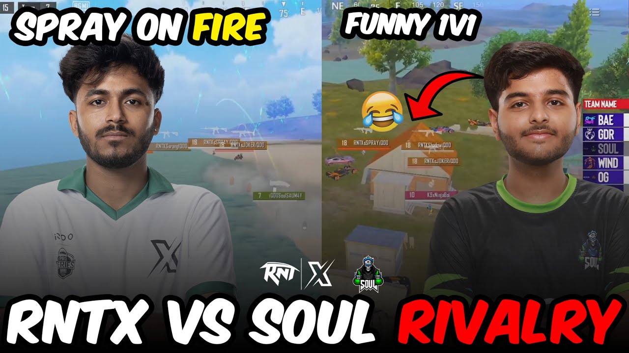 Spraygod on Fire🥵 RNTX vs SOUL Epic Fight in ESL🔥 | Team Xspark ...