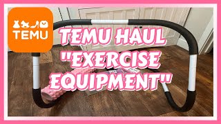 Temu Haul Exercise Equipment Haul