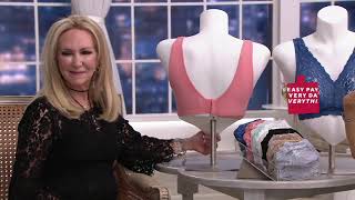Breezies Set of Two Soft Support Lace Bras on QVC screenshot 1