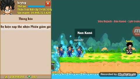 [ Ngọc Rồng Online ] săn boss trái đất sv2