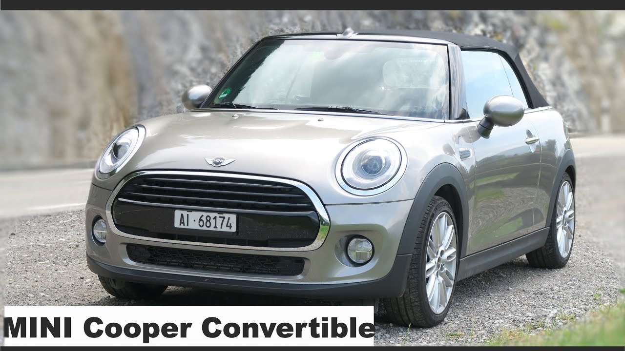 MINI Cooper convertible - how was it in the Swiss Alps