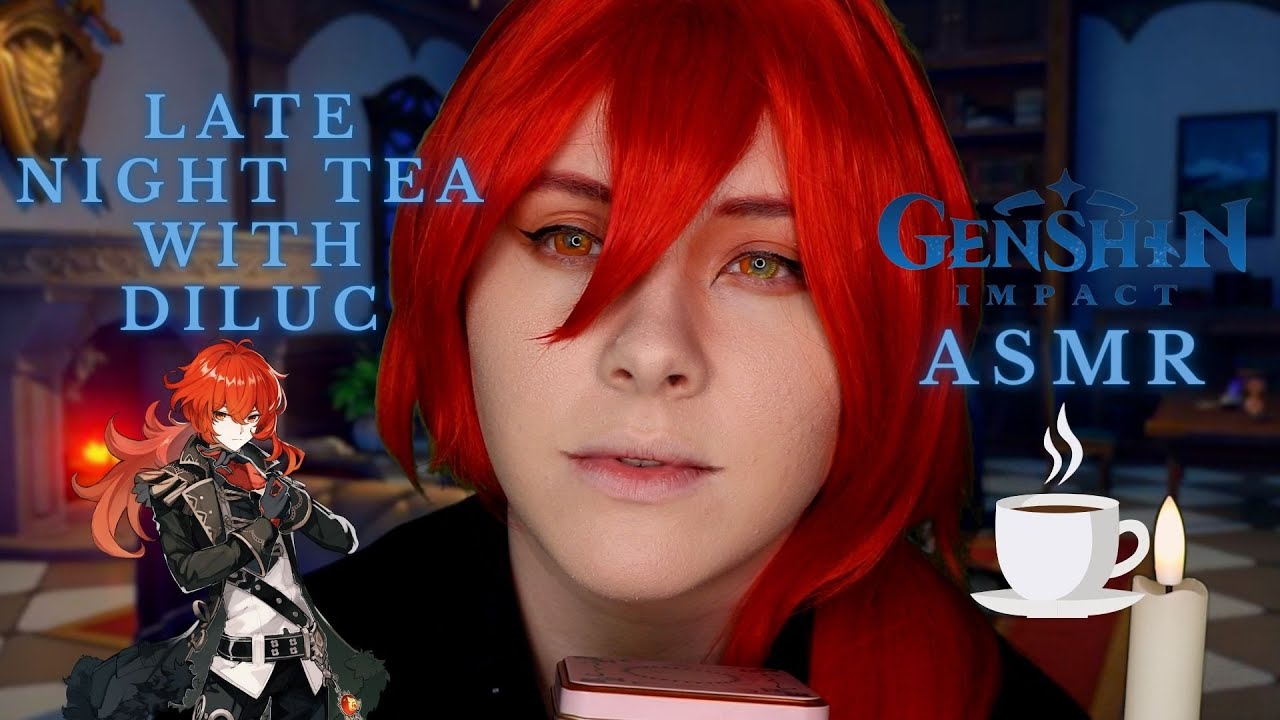 Genshin Impact ASMR | Late Night Tea with Diluc