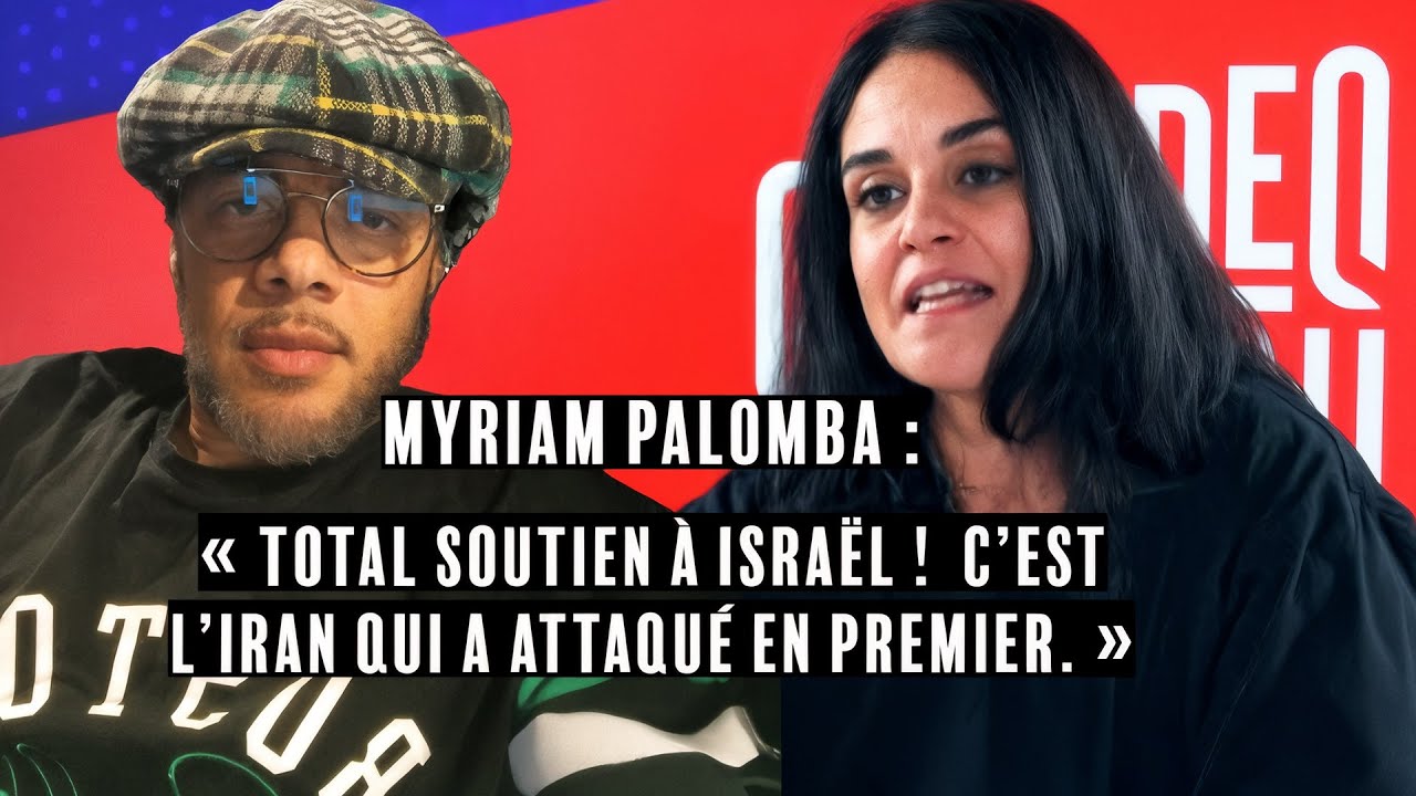 MYRIAM PALOMBA : « TOTAL SOUTIEN À ISRAËL ! […] C’EST L’IRAN QUI A ATTAQUÉ EN PREMIER. »