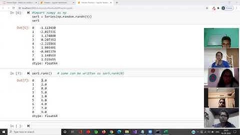 Python Pandas Tutorial   Rank function   1