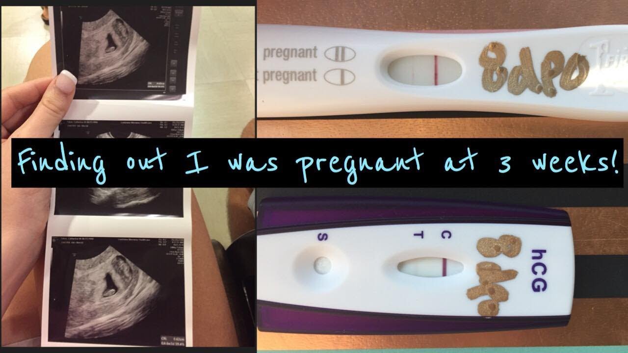 Finding out I was pregnant at 3 weeks pregnant Telling Family