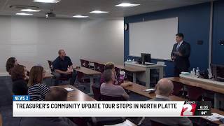 State Treasurer Joey Spellerberg talks career savings, unclaimed property and fraud prevention in...