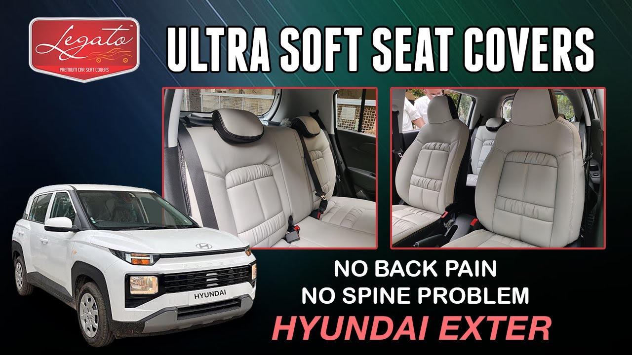 Hyundai Exter Get Best Car Seat Covers #legato #leathercarseatcover 
