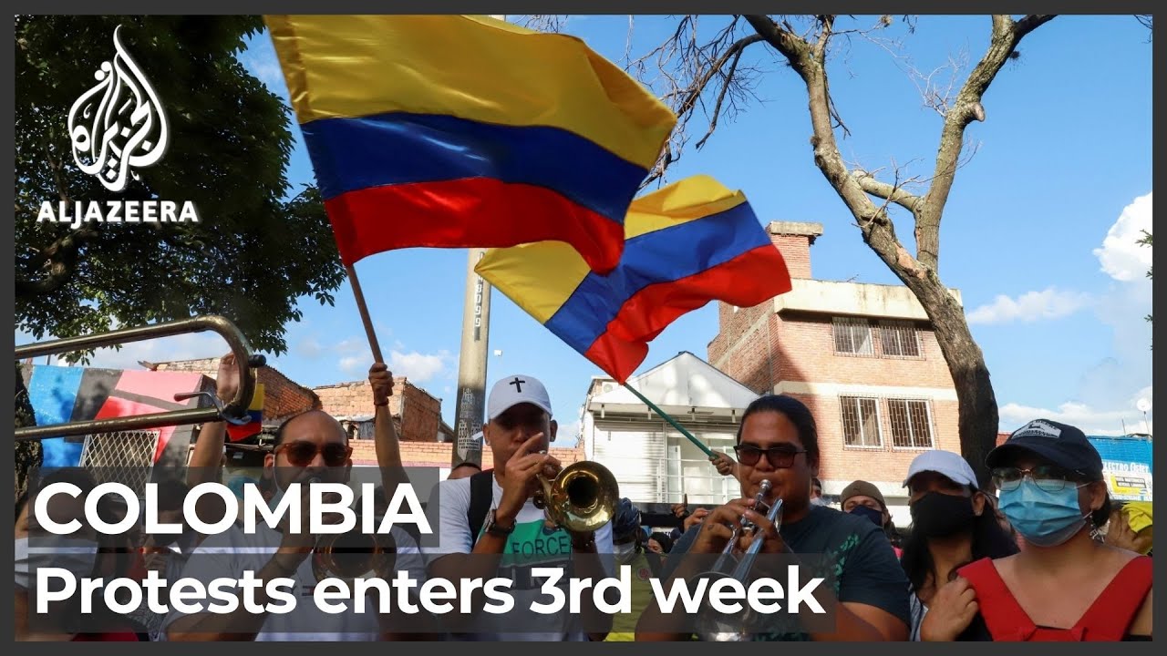 Colombia enters third week of anti-government protests