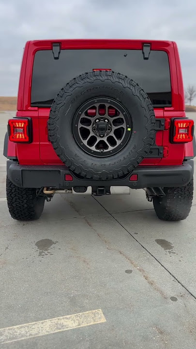 Launched ✌🏻💨 Jeep Wrangler Rubicon 392