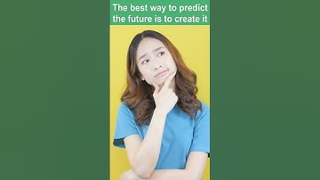 The best way to predict the future is to create it #shortsfeed #shorts #motivation #inspiration