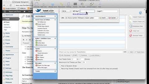 Tweet Adder Overview Part 2