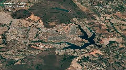 Brasilia, Brazil google earth timelapse 1984-2020