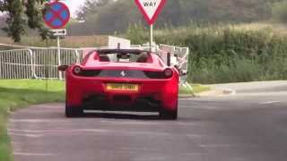 Ferrari 458 Spider - FULL Acceleration and sound!