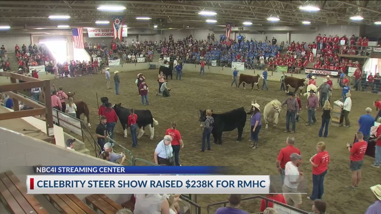 Ohio State Fair celebrity steer show raises $238,000 for Ronald McDonald House of Central Ohio