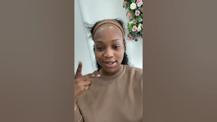 Big Vibe!🥵 Install Lace Wig Naturally~ Detailed Tutorial For Deep Wave Hair #Elfinhair Review