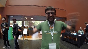 Hi from PyBay in SF (a 3-minute documentary short)