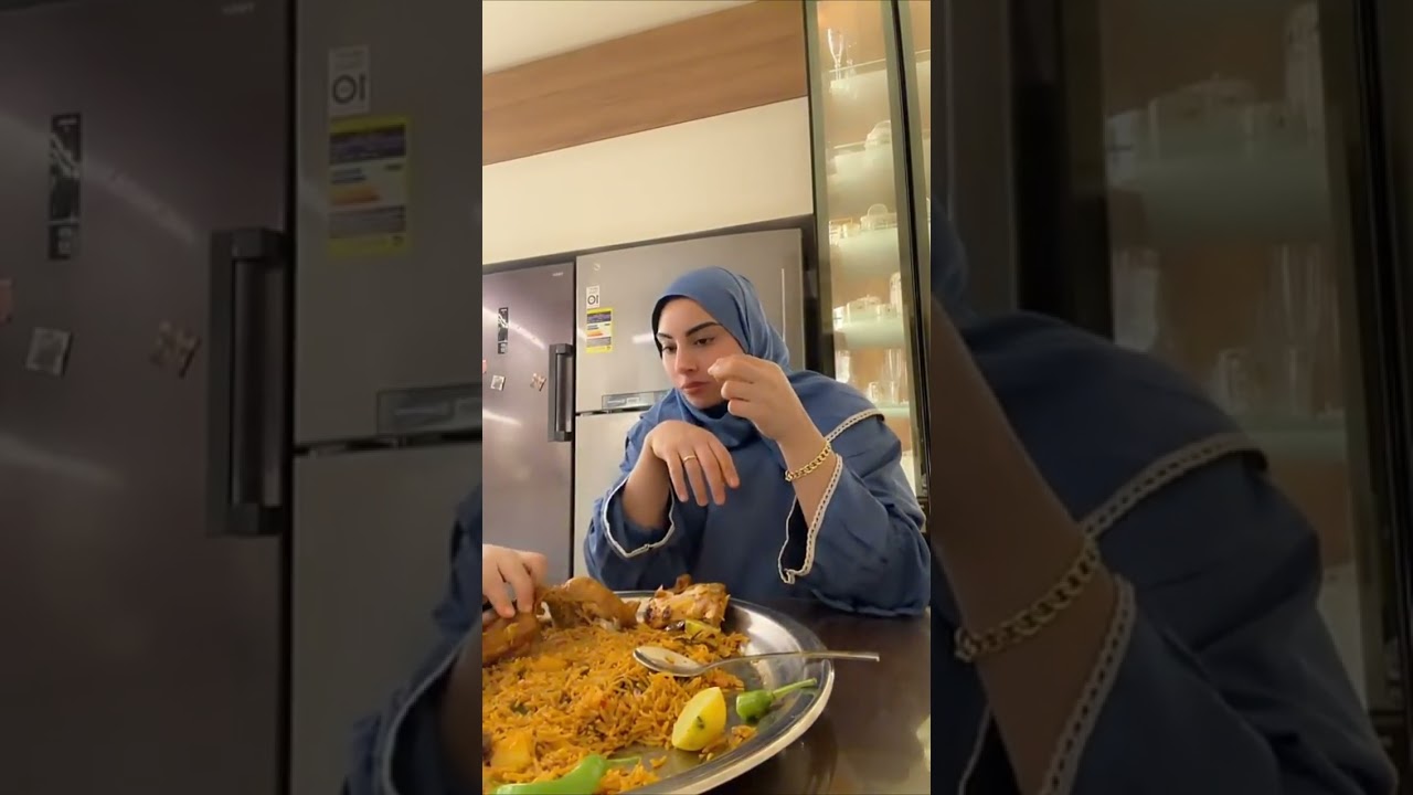 ام خالد عاجبتها الطبخه 😋