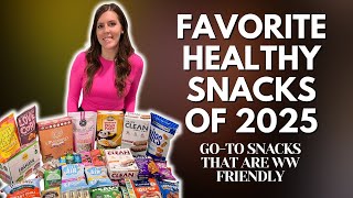 My Favorite Healthy Snacks for Weight Loss (2025) Weight Watchers Points | New Challenge &amp; Step Bet!