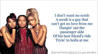TLC   No Scrubs Lyrics Video official  full music