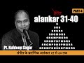 Alankar 3140    for beginners  with taal  pt kuldeep sagar  alaap music academy