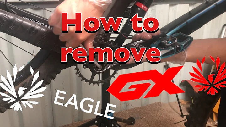 How to remove SRAM EAGLE Crankset.(tutorial)