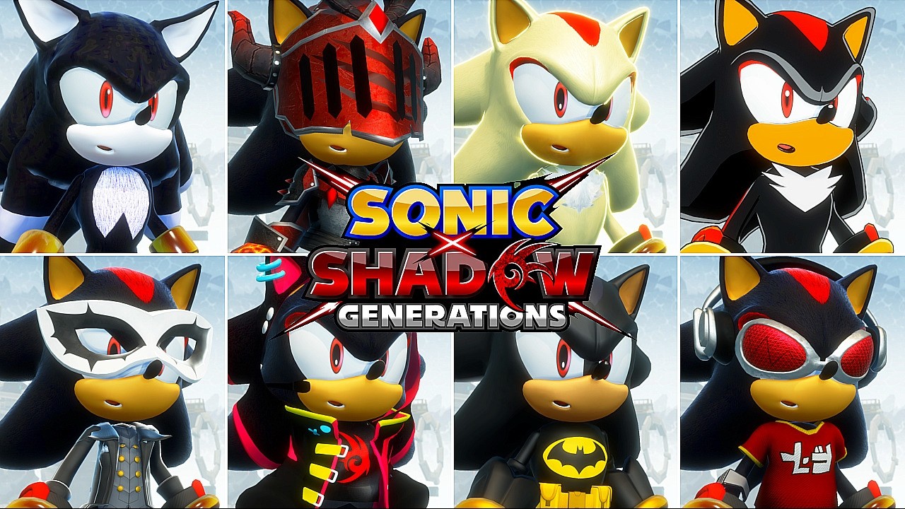 Sonic X Shadow Generations - Choose Your Favorite Shadow Design 2
