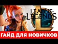 🦀 League of Legends гайд для новичков 🏆 Первые шаги в Лиге легенд 🔮 LoL без ошибок❗