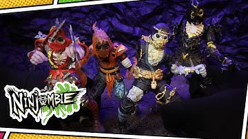 Halloween Curse of the Black Prime Slime | Ninjombie Slime Battles | Episode 8