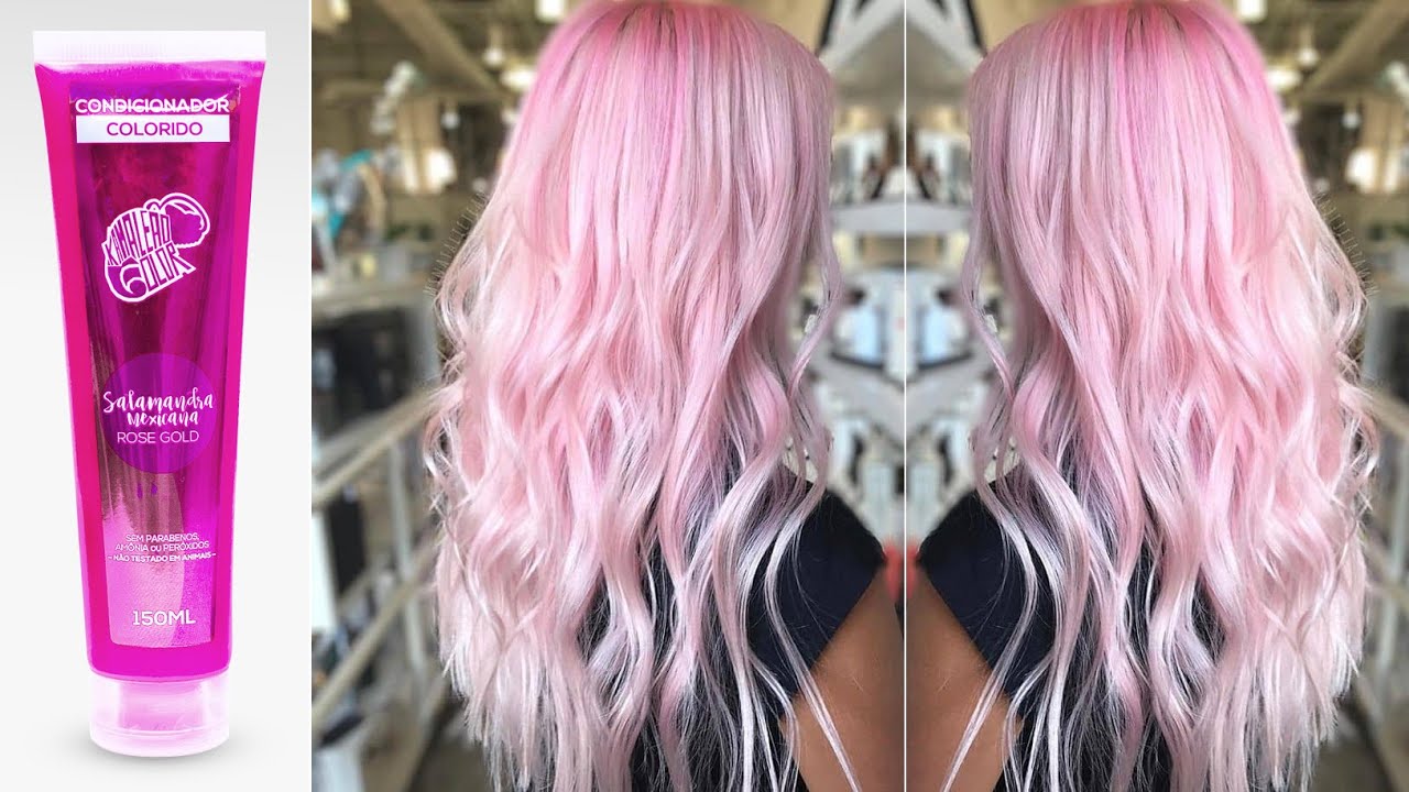 Rosa pastel Kamaleão Color Passo a Passo por Rafael