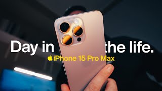iPhone 15 Pro Max  Day In The Life (Camera + Battery Test)